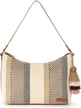 Banyan Hobo – Shoulder bag with Zipper Closure & Detachable key dangle. Lightwei